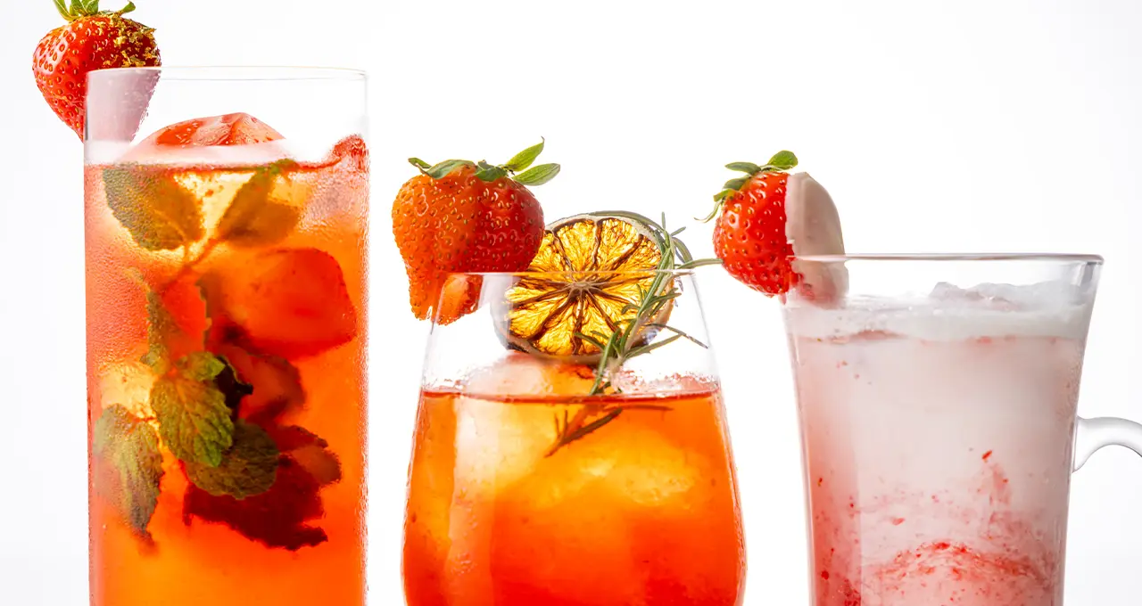 12月26日至3月15日盡享士多啤梨的季節!士多啤梨雞尾酒